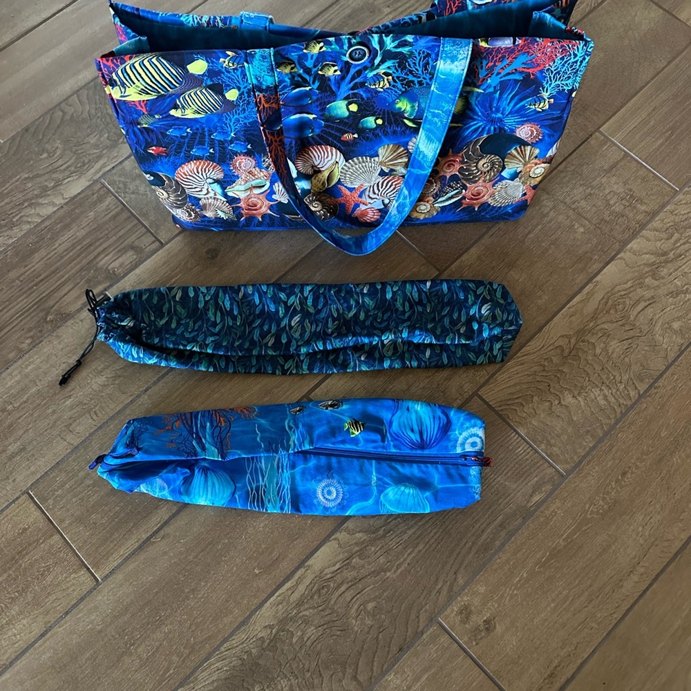 Mahjongg Tote Bag w/ Tile & Rack Bags